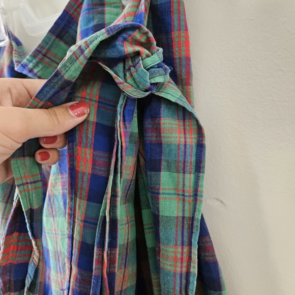 Vintage Cambridge dry goods plaid wrap skirt - Picture 3 of 8